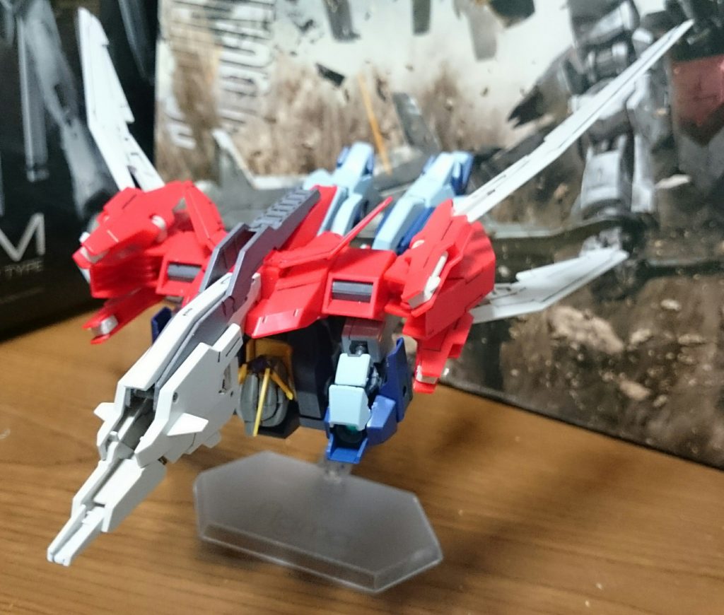 ・変形(LBWS Mk-III)
羽の基部がかなりヘタってきててストレスMAXっス…