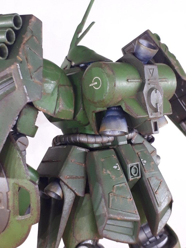 プラ板と針金でディテールアップ