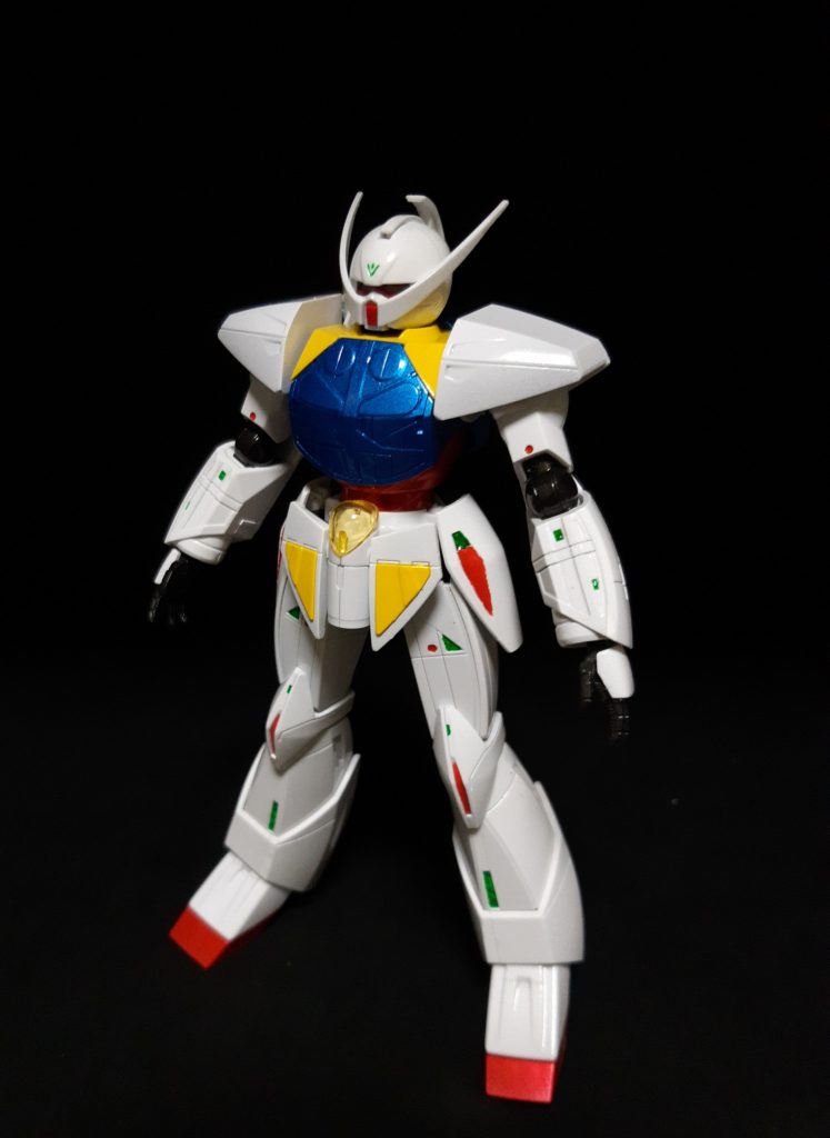 赤、青はメタリック。黄色のメタリックと白のパールは発色がいまいちだったので、サンシャインイエローとグロスホワイトで塗り直し。あとは光沢クリアーで仕上げてます。