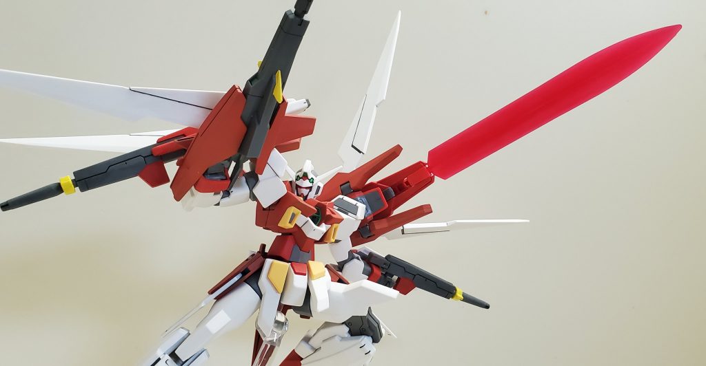 Gルシファーのエフェクトパーツで大型ビーム刃を再現しました。