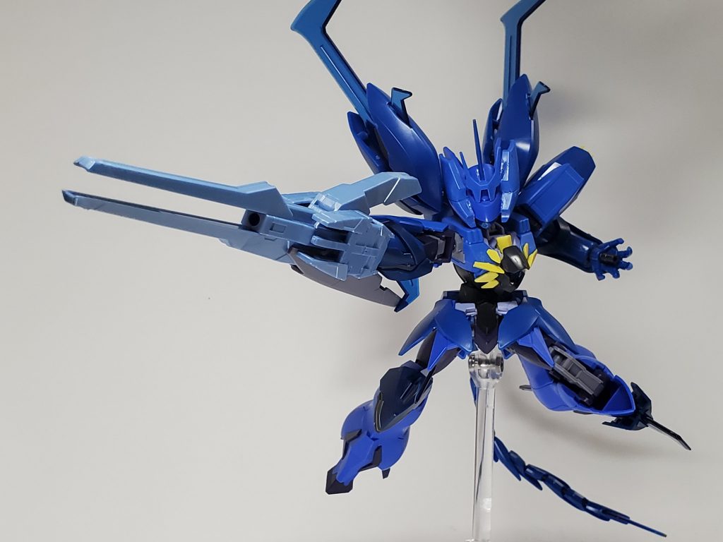 はめこむとこうなります。ロックバスターをイメージした感じです。