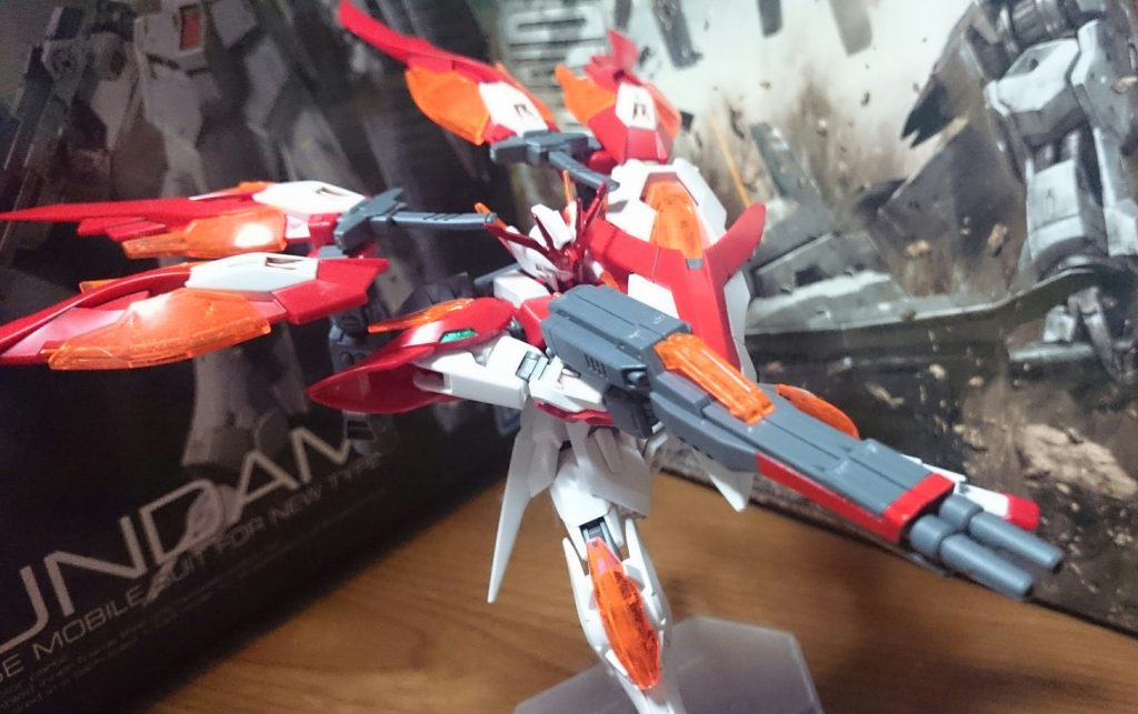 原典のツインバスターライフル同様に連結も可能っス