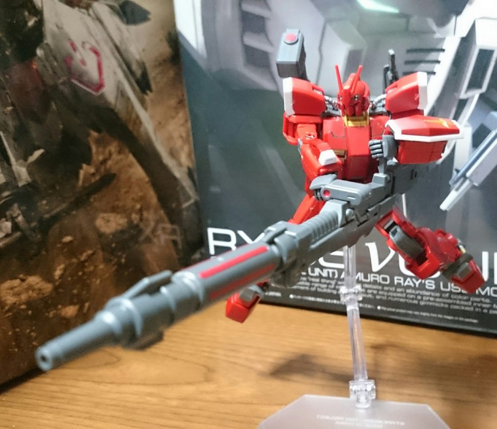 ライトニングブラックウォーリアからロングメガランチャーを拝借