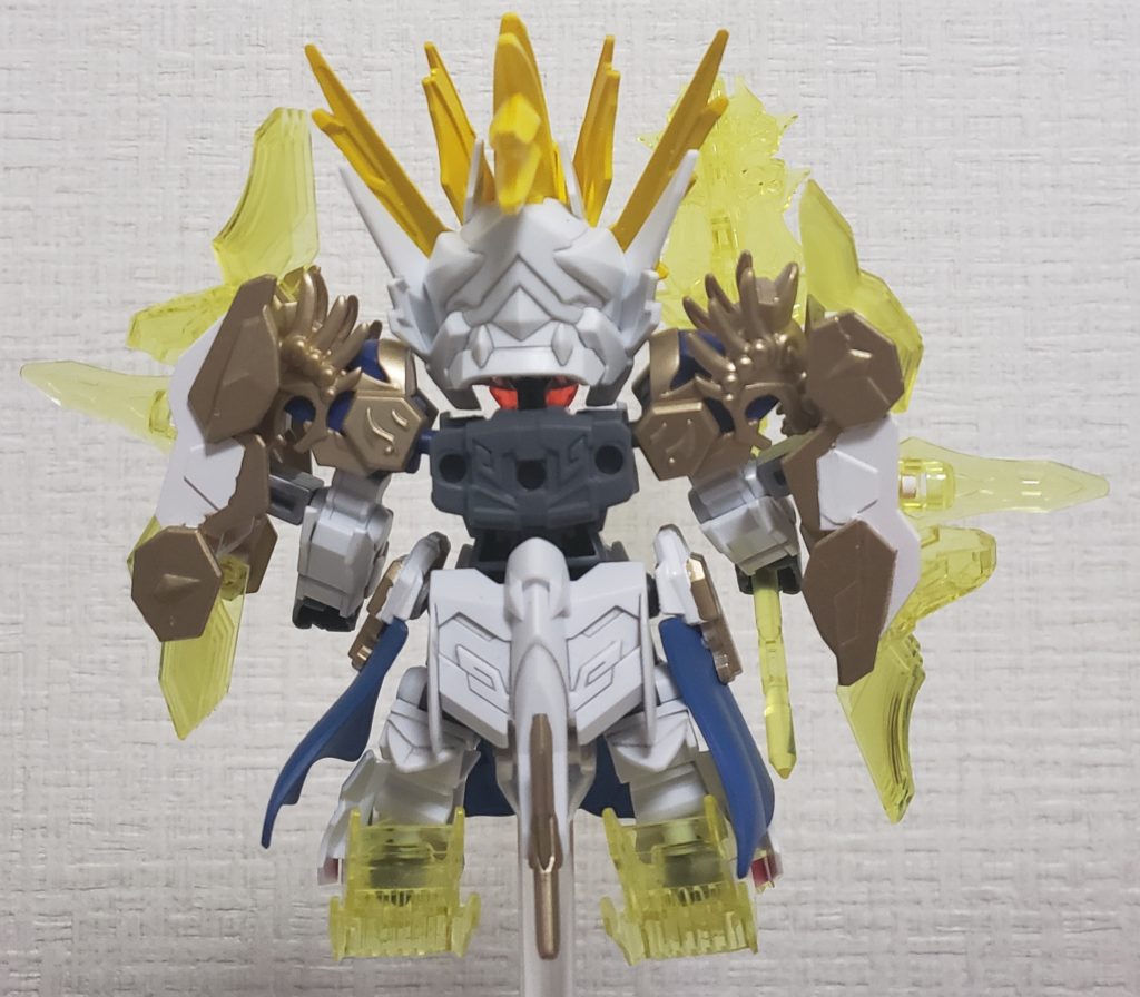 背面
いつも通り色足りてませんがバックパックないので色不足も少ないです。