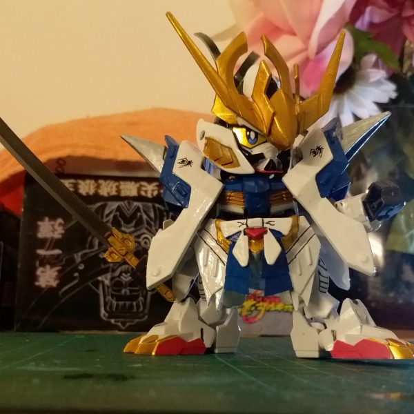 劍聖裝，武者裝， 劍豪裝，加輕裝，頑駄無化流刃途守(バルバトス-巴巴托斯)，全裝完成上色，在LED燈下油油功夫要勞力一點…