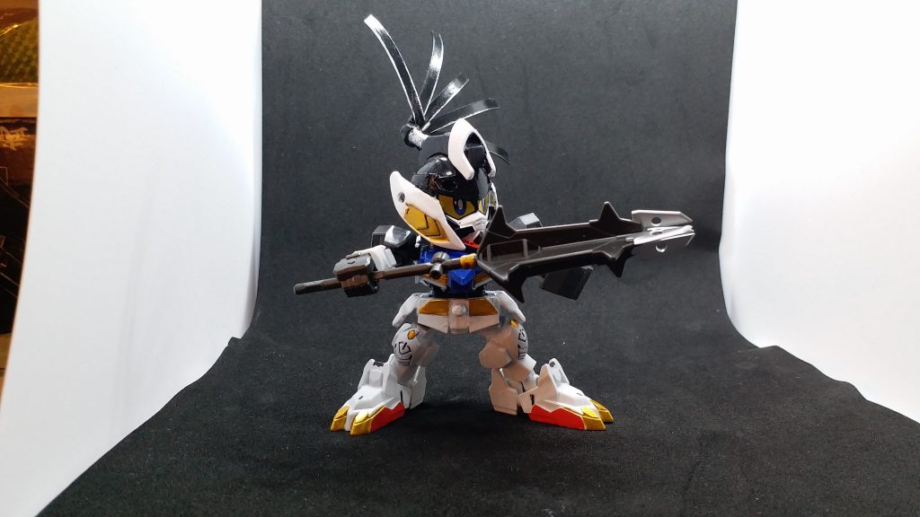 劍聖裝，武者裝， 劍豪裝，加輕裝，頑駄無化流刃途守(バルバトス-巴巴托斯)，全裝完成上色，在LED燈下油油功夫要勞力一點…–3枚目/制作者：Kaichi Wong