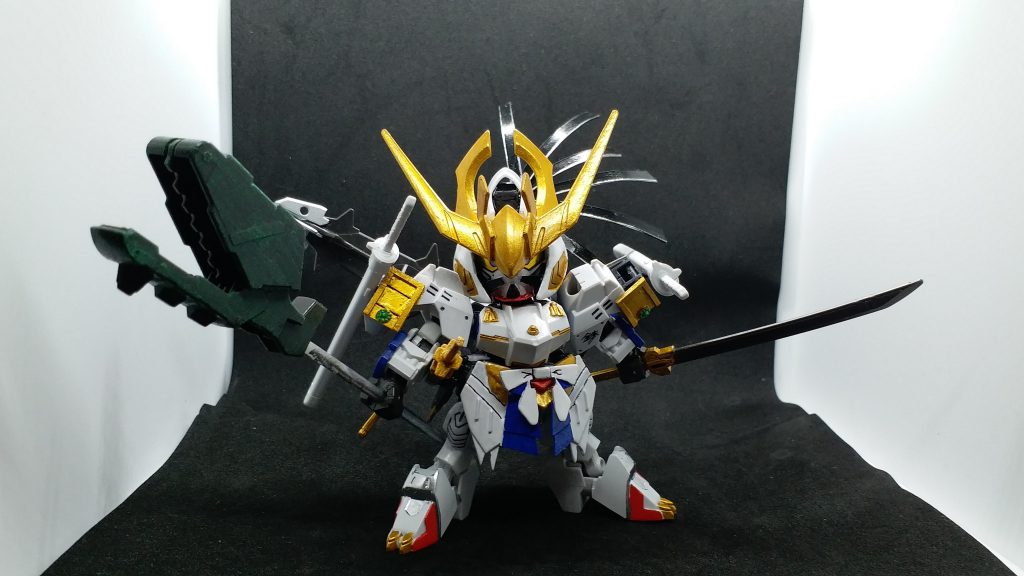 '第四裝) 劍豪裝，頑駄無化流刃途守(バルバトス-巴巴托斯)，全裝完成