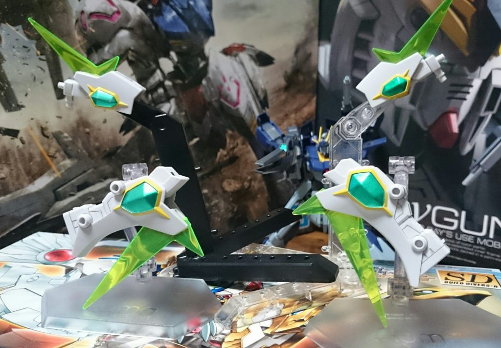 ・プラフスキーパワーゲート
ビットでフォーメーションを組んでセイくんがスタービルドストライクでやってたパワーゲートを発生させるっス。ゲートのエフェクトは……心の目で捉えるっスよ