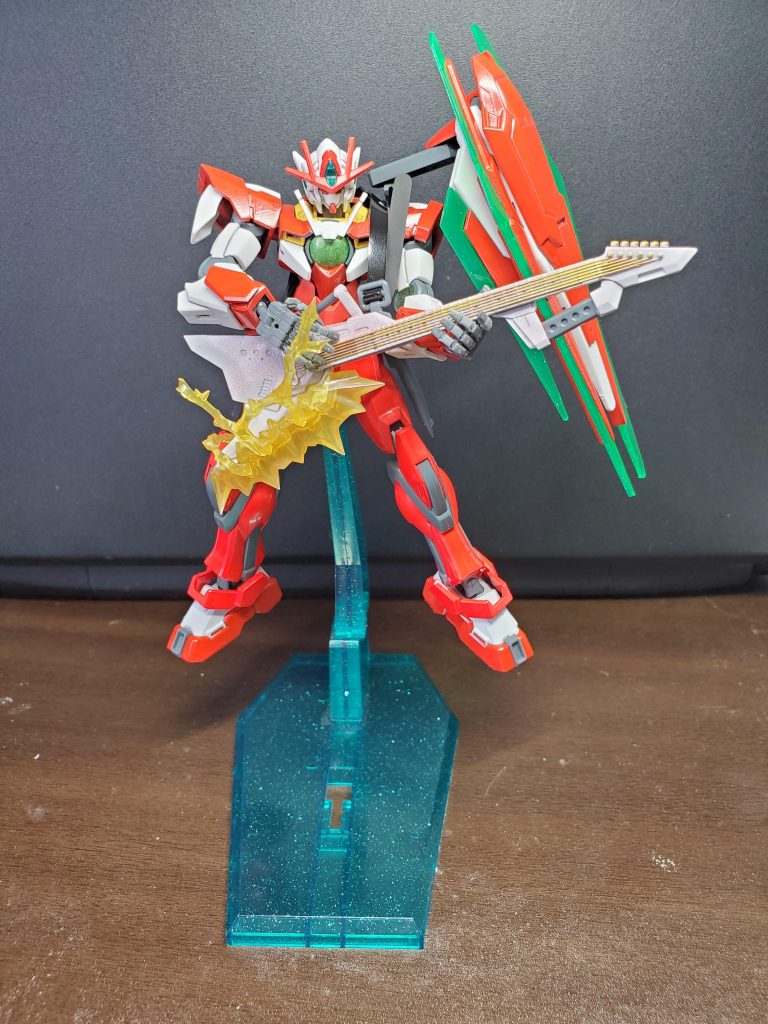 ノってくるとギターからエフェクトが発生。
派手ではあるが、触れてもダメージは一切ない。
強化量の大きさとエフェクトの派手さは比例する。