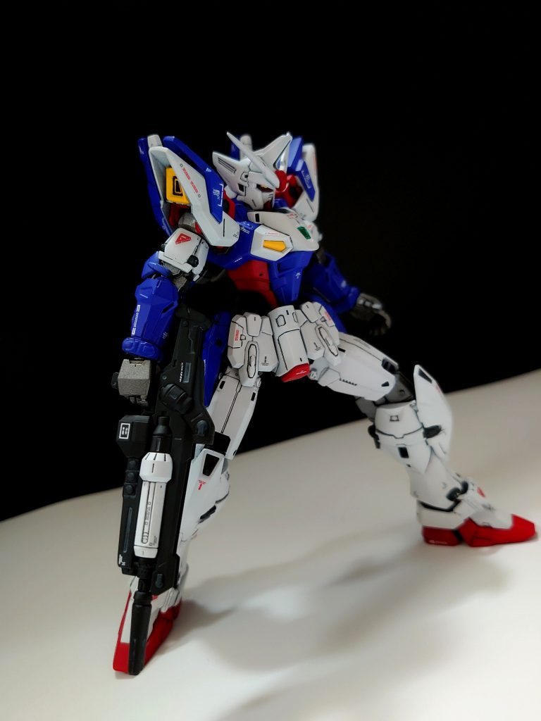 アクセラレートライフルにもデカール貼りました。