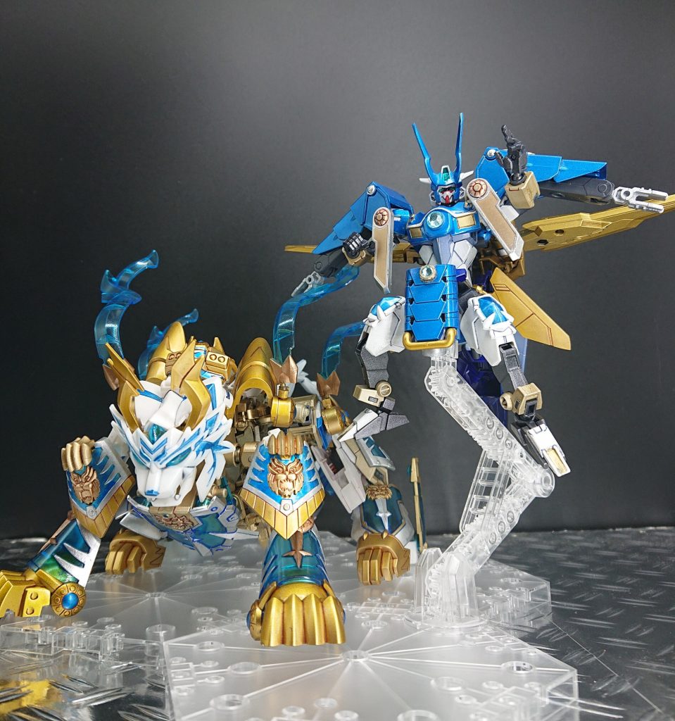 それでは、虎燐魄と無双頑駄無をコアドッキングカスタムさせます。
「いくぞ!異世界転生! 戦国 to 三国‼️」