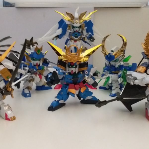 回顧一下這段時間以用原型機製作的武者！