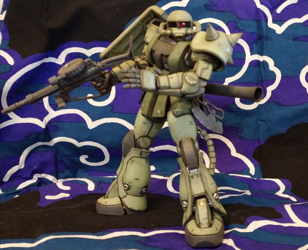 MGザクⅡ MS06F–2枚目/制作者：むーままのガンプラ