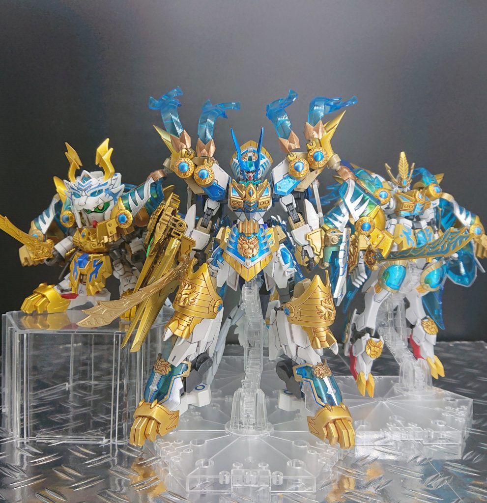 最後は新&旧&SD三国伝の孫権ガンダムで集合😊
ライバルは自分の過去作!
ちゃんと自分のイメージに合った俺専用機になってましたか?
良かったらぜひ感想をお聞かせください✨
最後までご覧頂きありがとうございました🙏
次回を待て!٩( ᐛ )وオー!