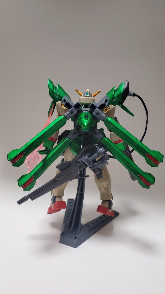 巡航モード。
バインダーが下りてマントぽくなってるといいな…