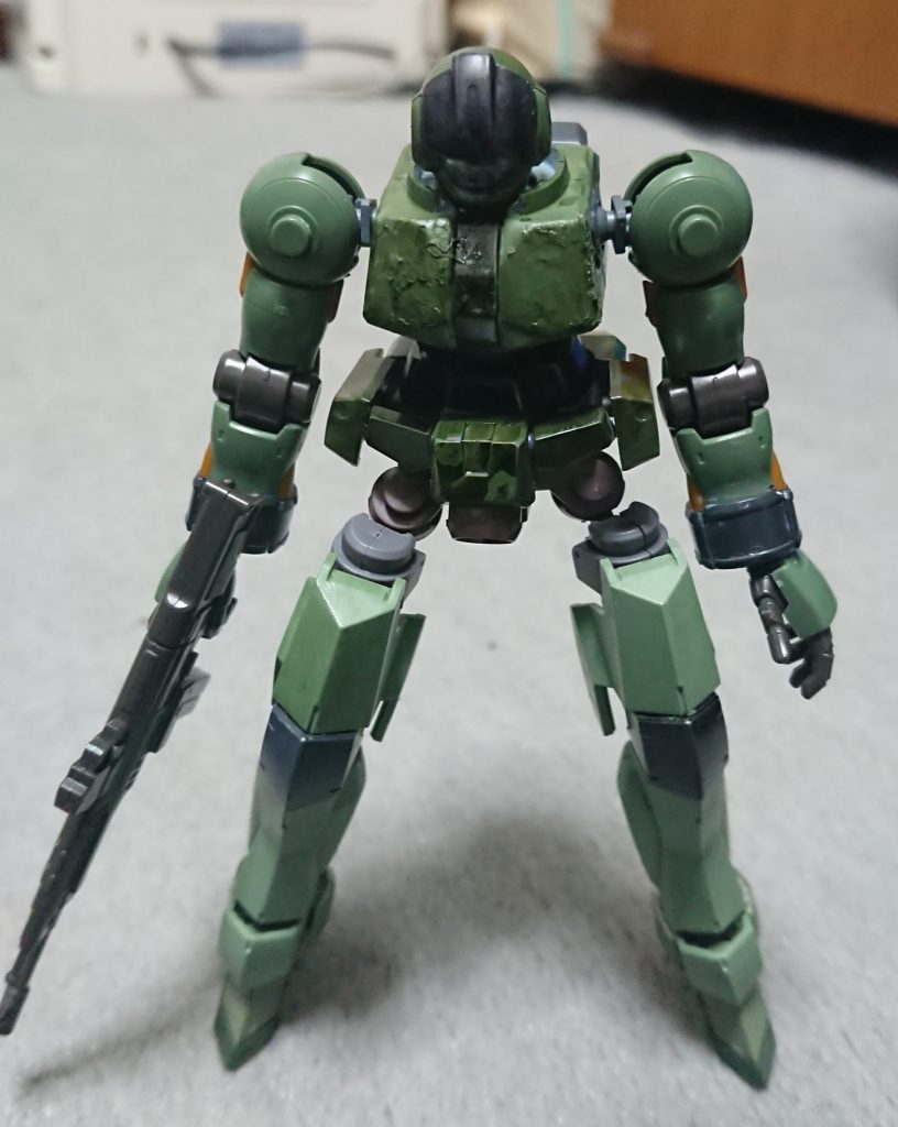 IMテクノプラスが開発した陸戦用MS。
陸戦用の機体であるが、オプションパックを使用することで、宇宙での使用も可能である。