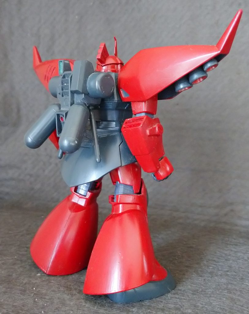 バックショットバックパックは､ゲルググキャノンの差し込み部分を切り出して､接着してあります