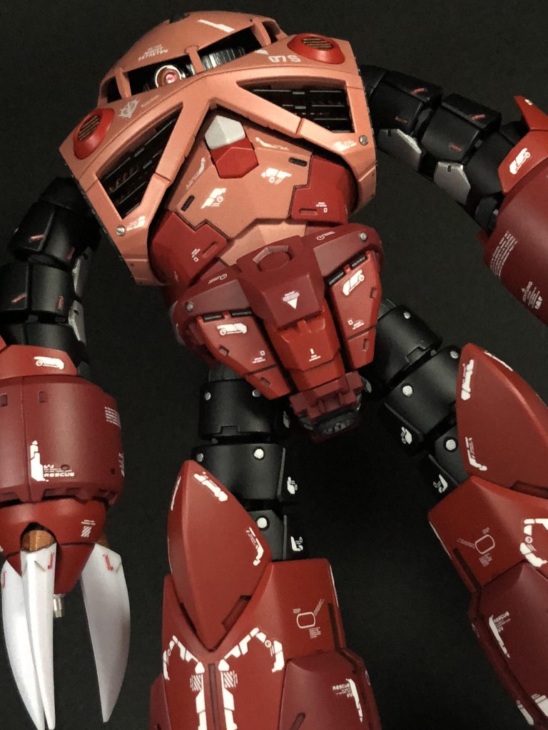 RGズゴック・シャア専用カラー–8枚目/制作者：ぽんじゅ