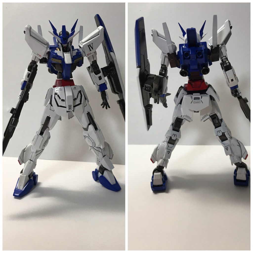 まずは素の状態です！

RX78-2ガンダムを意識してつくっています！
Ⅳは自分の名前の頭文字なのでⅣにしていますw