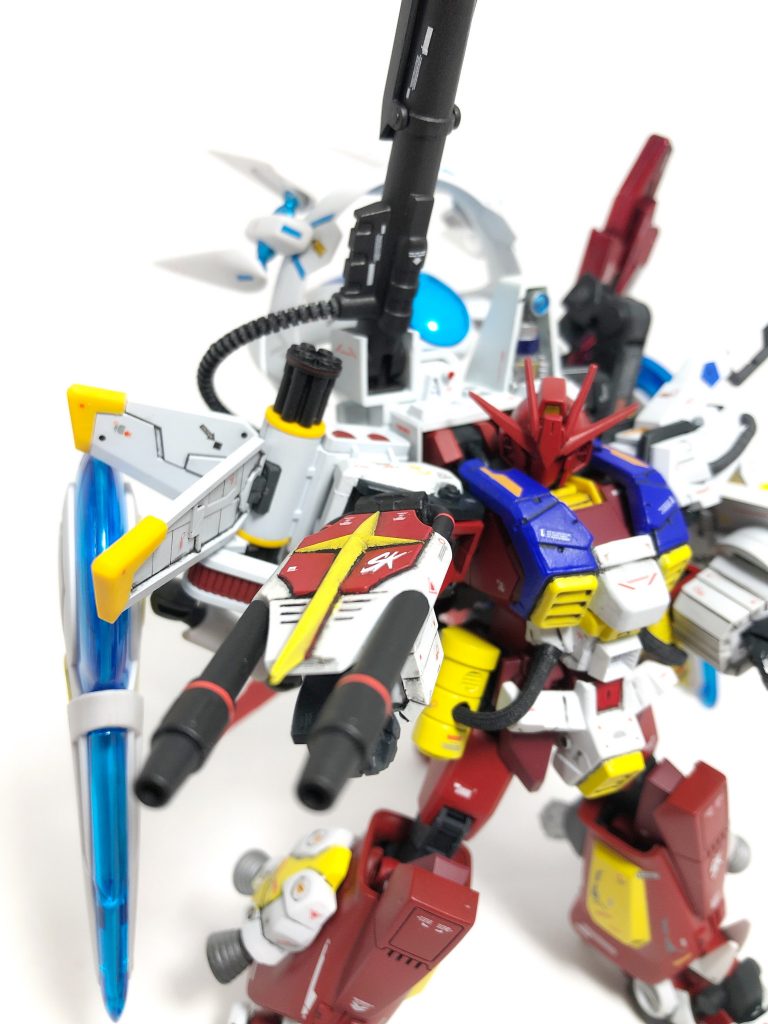 *ツインビームガン*
砲塔を差し替えより威力を重視している。