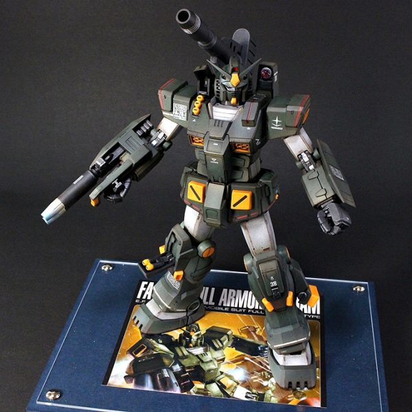 MGフルアーマーガンダムver2.0ウェザリング