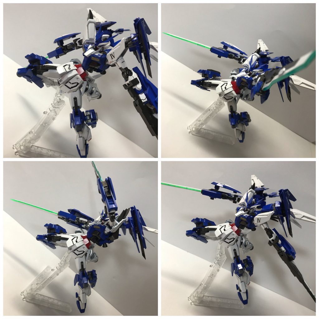 二刀流で！ソードⅢ改Ⅱと合わせる事でさら
に近接戦、射撃戦強化です！！
ソードⅢ改Ⅱもビームライフルを撃つことができます！