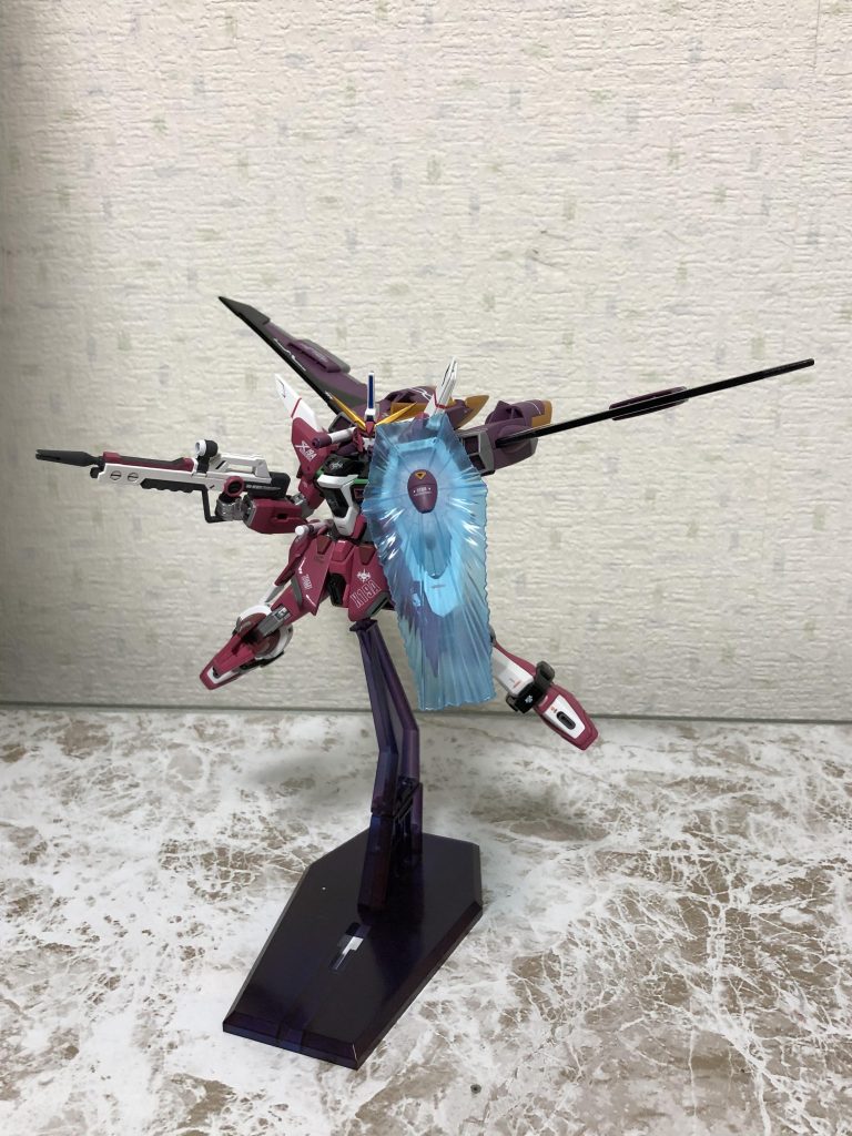 ビームエフェクトはグラデーション塗装しています