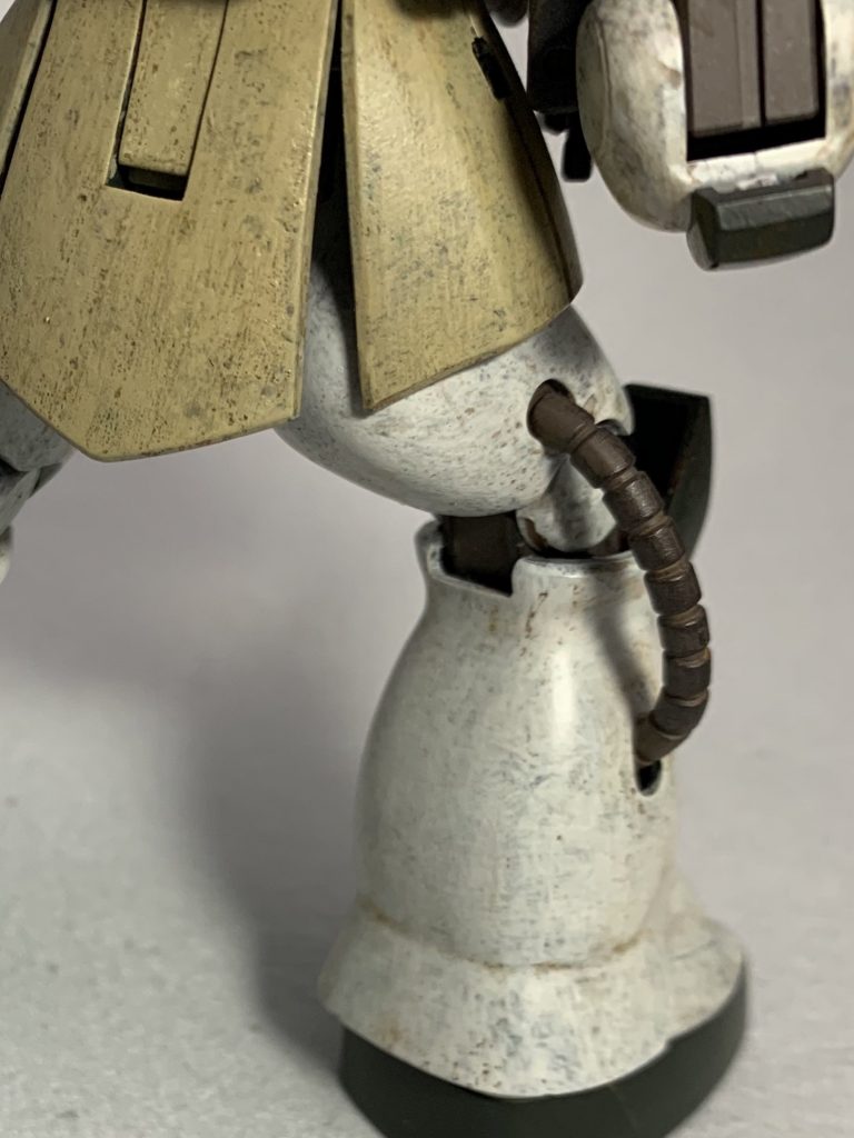 本塗装までラッカー系塗料です