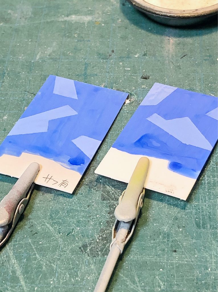 プラ板で練習！