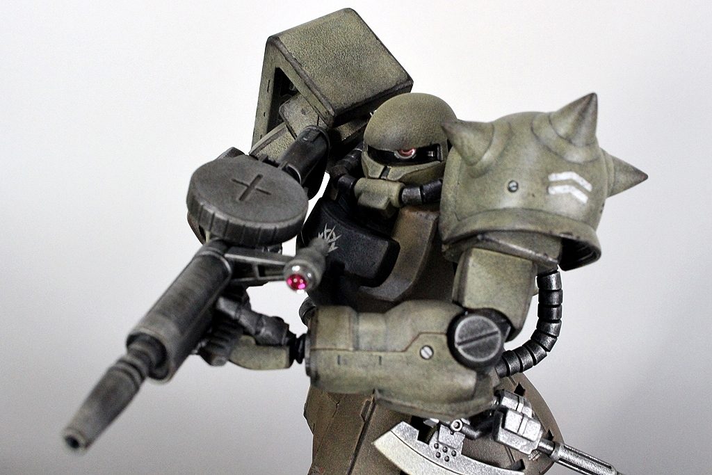 #MG MS06F2ザク#ウェザリング#鋳造表現–3枚目/制作者：matever1.5 まてや