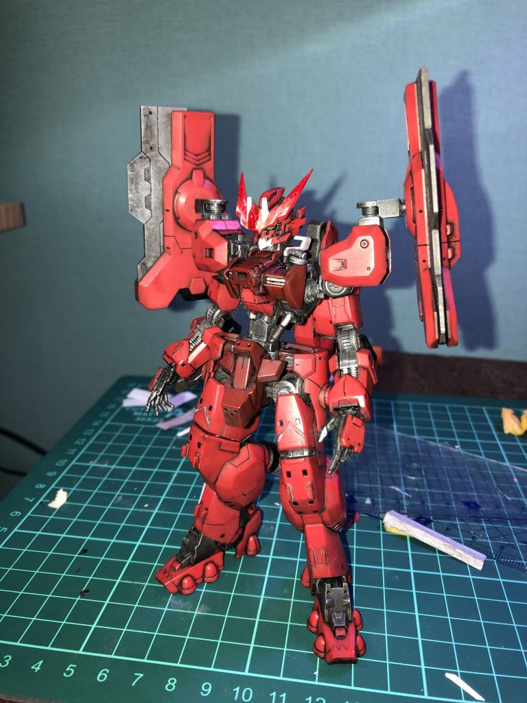 だいたい形になってきたところ