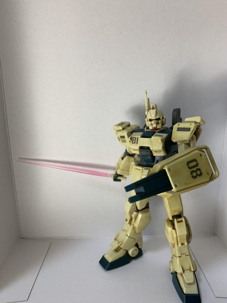 ビームサーベル装備させて