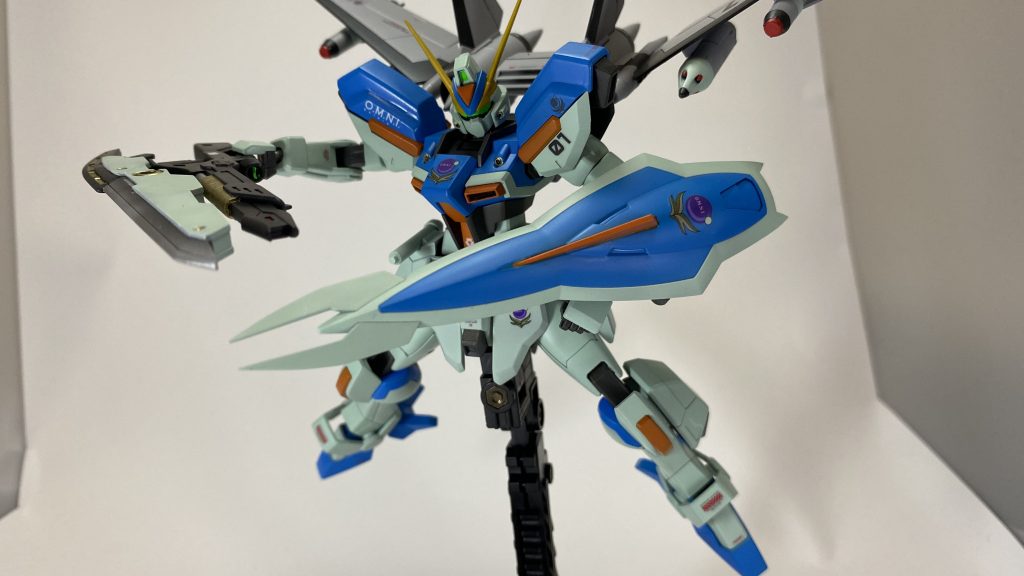 持ち方変えてブレードモードになります