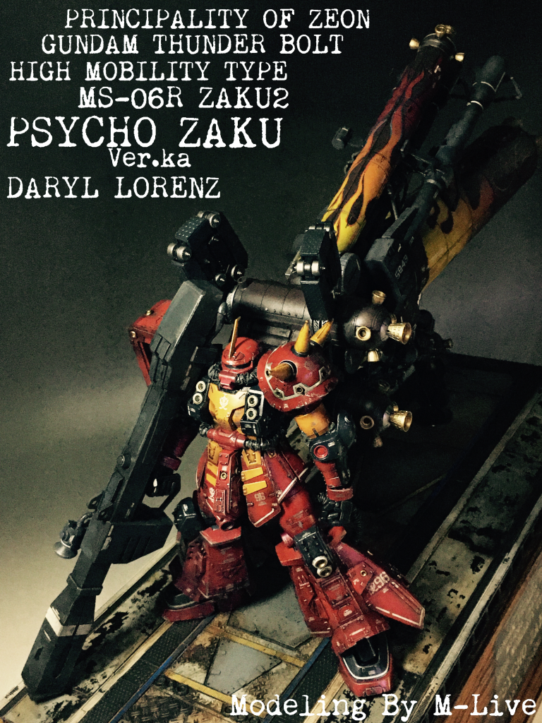 MG Ver.kaサイコザクファイヤータンク–2枚目/制作者:@M_Live733