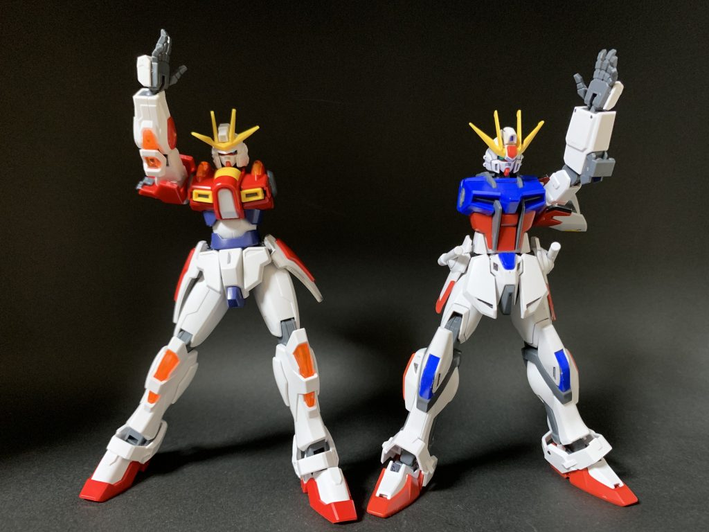 主にビルドバーニングとスタービルドストライクのミキシングです。