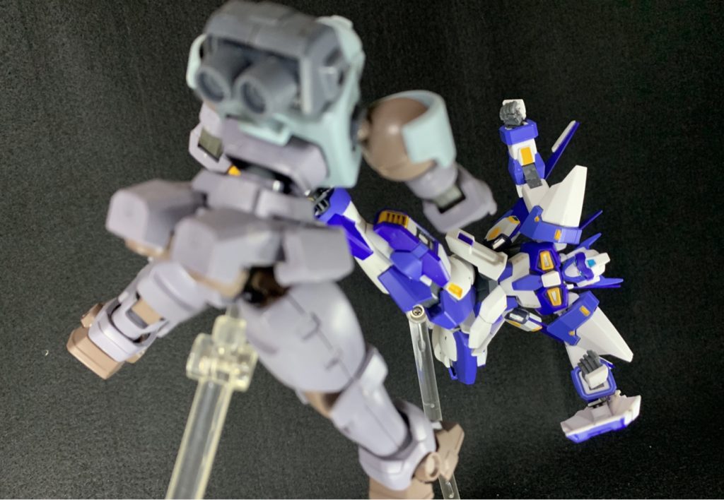 いつもやられている気がするリーオーNPDくん。