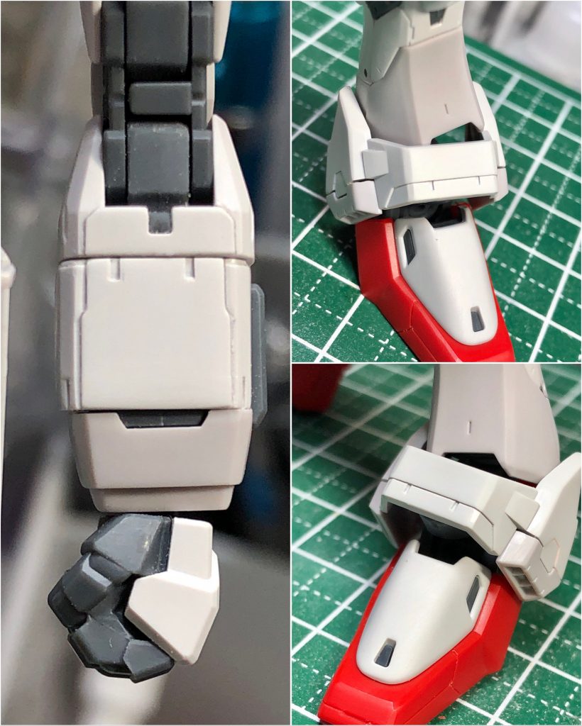 各所に凹モールドを