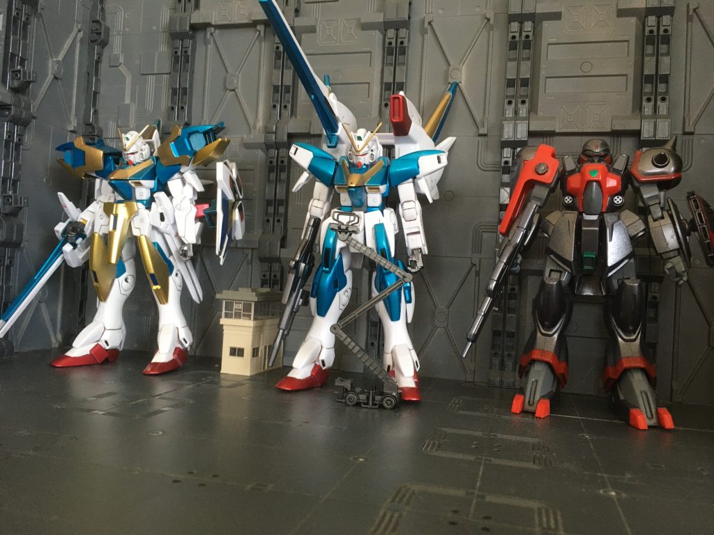 Vガンダム1/100シリーズ結構揃ってきました。次はガンブラスター作ろうと思います。
次もまた見てください!