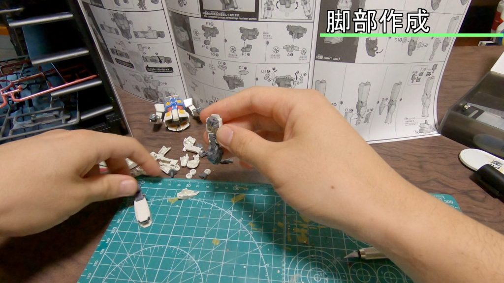 動画内より1枚。早送りですがこんな感じで
作成中の映像もあります