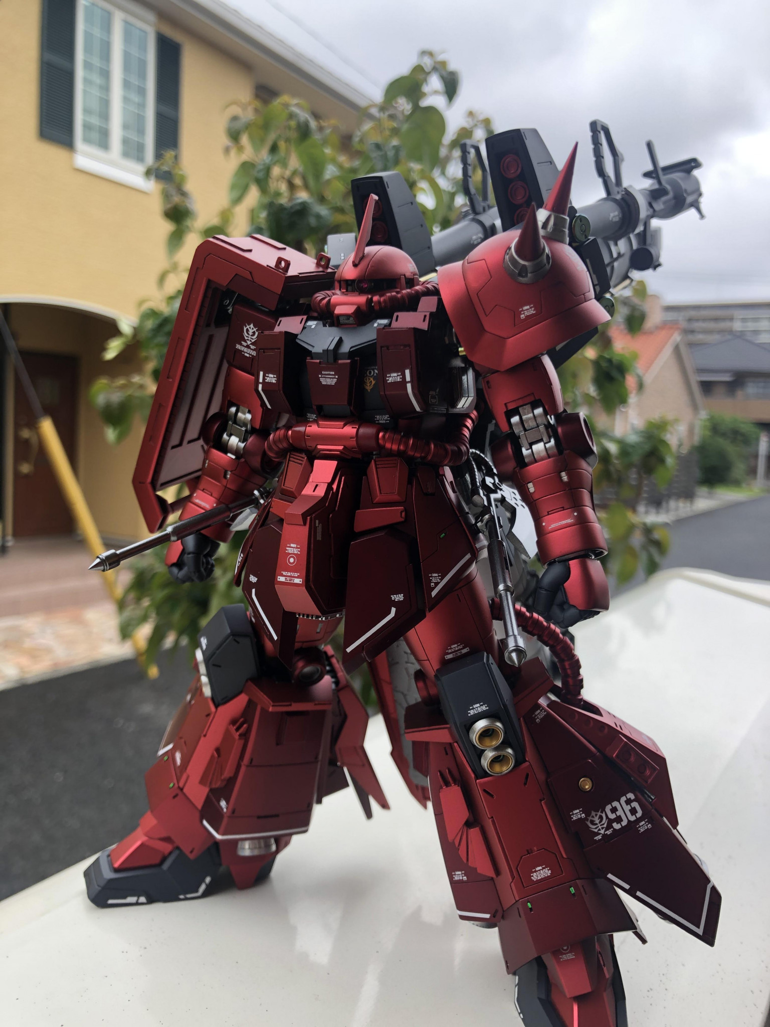 MG 1/100 サイコザク｜銀(モヒカン)さんのガンプラ作品｜GUNSTA