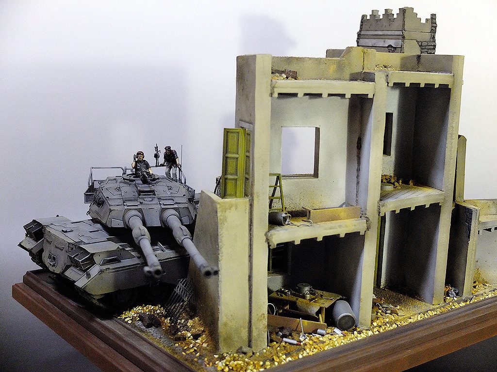 UCハードグラフMS特技兵ジオラマ–3枚目/制作者：matever1.5 まてや