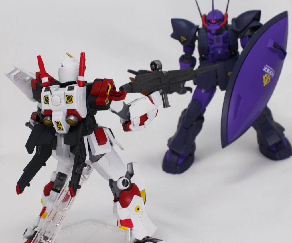 大昔に作ったマレット専用アクトザクと。
これが並べられるなんていい時代だなーって思います。
ブンドドのセンスが欲しい。