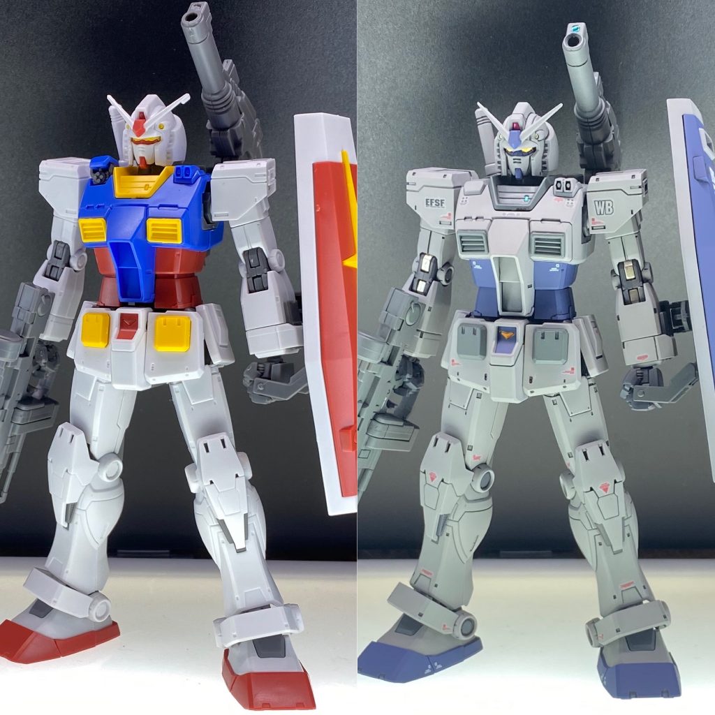 ビフォーアフターです。色が変わっただけですが、かなり印象は違いますね。