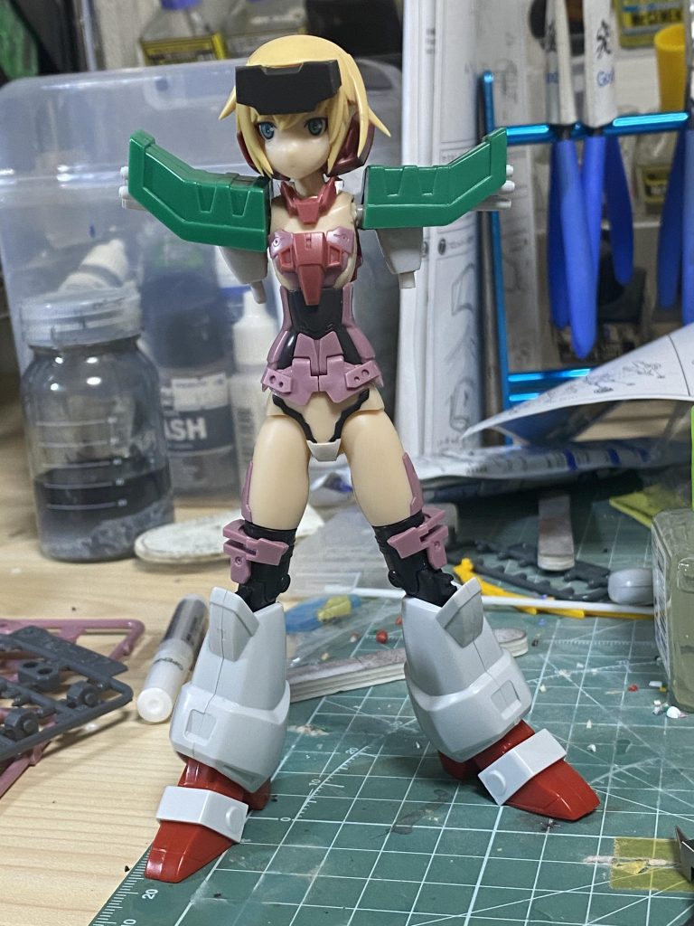 ドラゴンガール(仮)–3枚目/制作者：ハブヲ