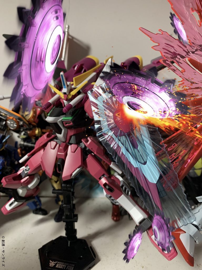 蹴りが似合うMS インフィニットジャスティス–4枚目/制作者：ケータ