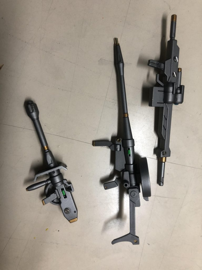 武器にもメタルパーツとグリーンポイントを仕込んでみました。オリジナル武器が作れるようになるといいなぁ。