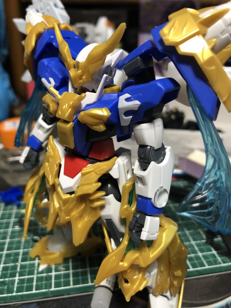 今回は久しぶりにマークをプラ板で作ったりしてみました。
最後にやったのがケンプファーの時だったんで結構上手くなったような気がします！