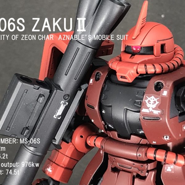 HG シャア専用ザクII【ORIGIN ver.】