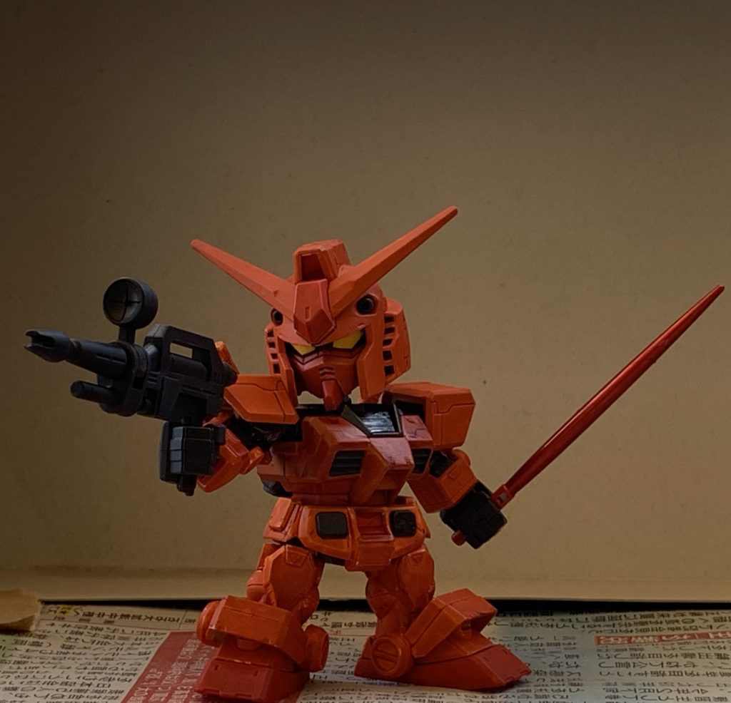 SDキャスバル専用ぽいガンダム–2枚目/制作者：ケータ