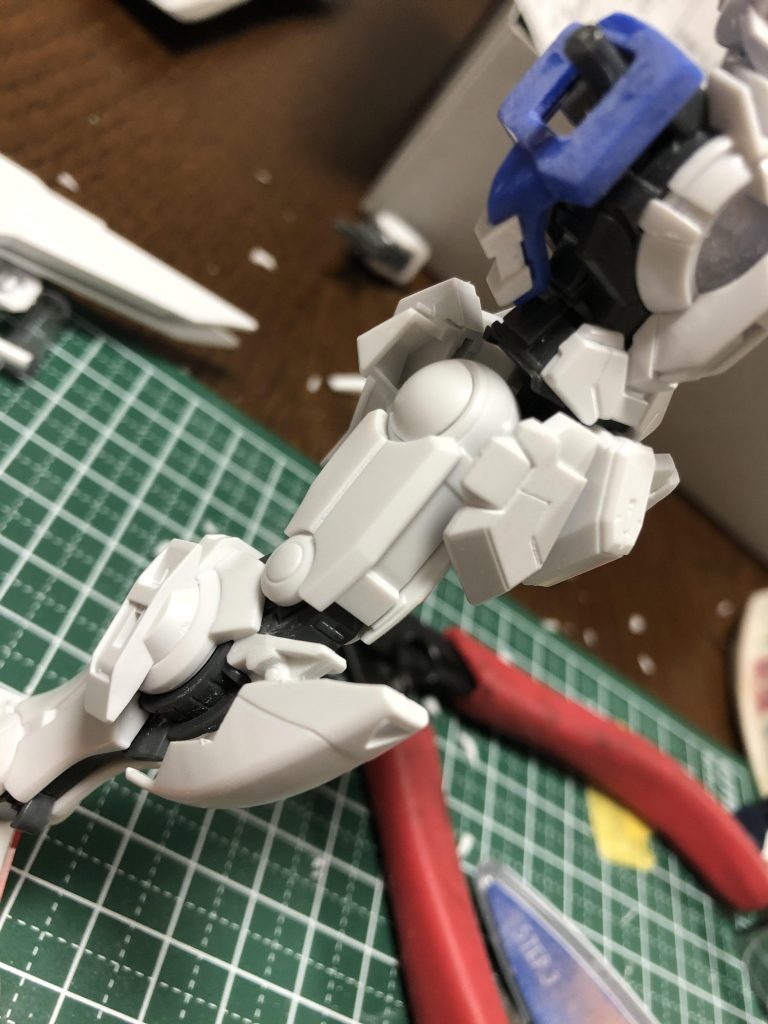 膝を延長しました。